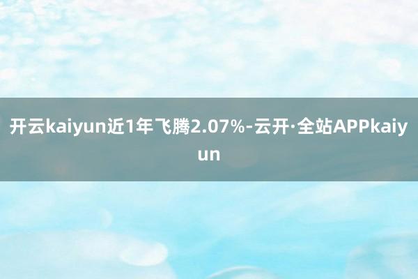 开云kaiyun近1年飞腾2.07%-云开·全站APPkaiyun
